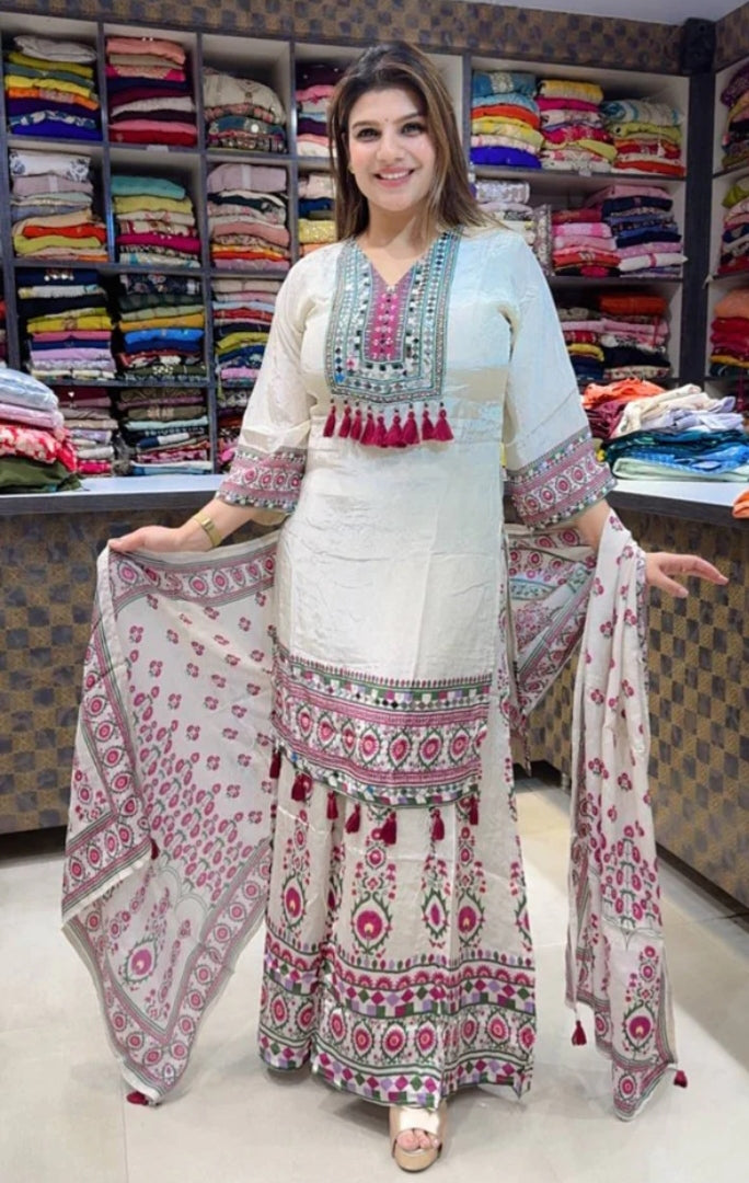 MEHRIKA™ Imported Crepe Royal Couture Collection