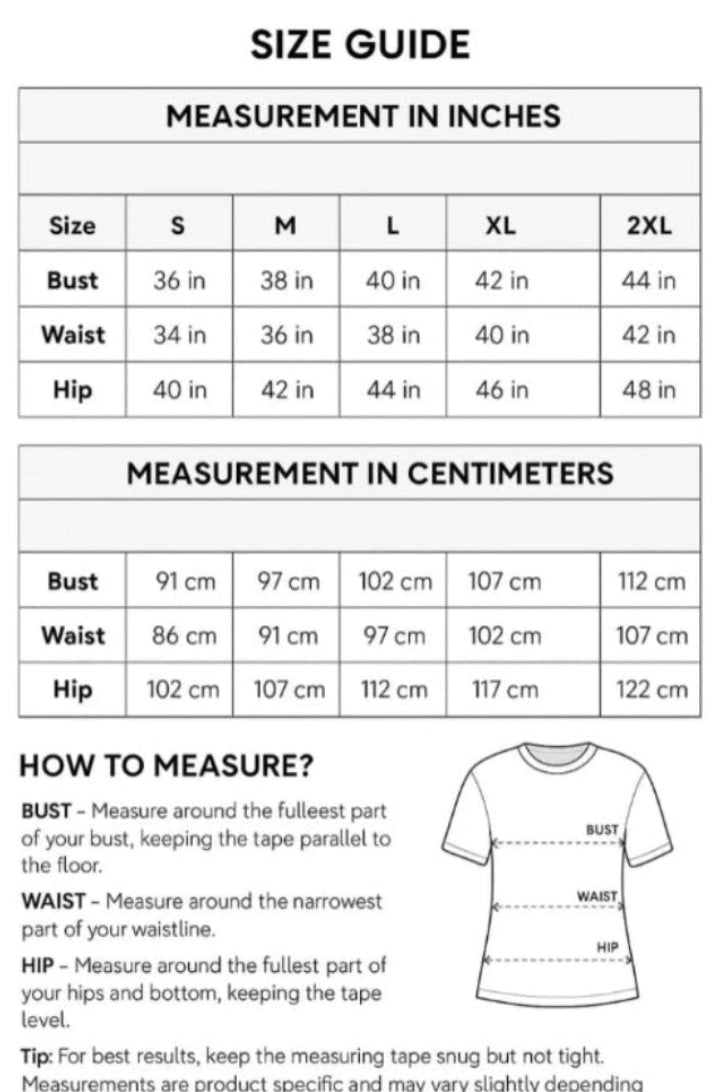 Size Guide
