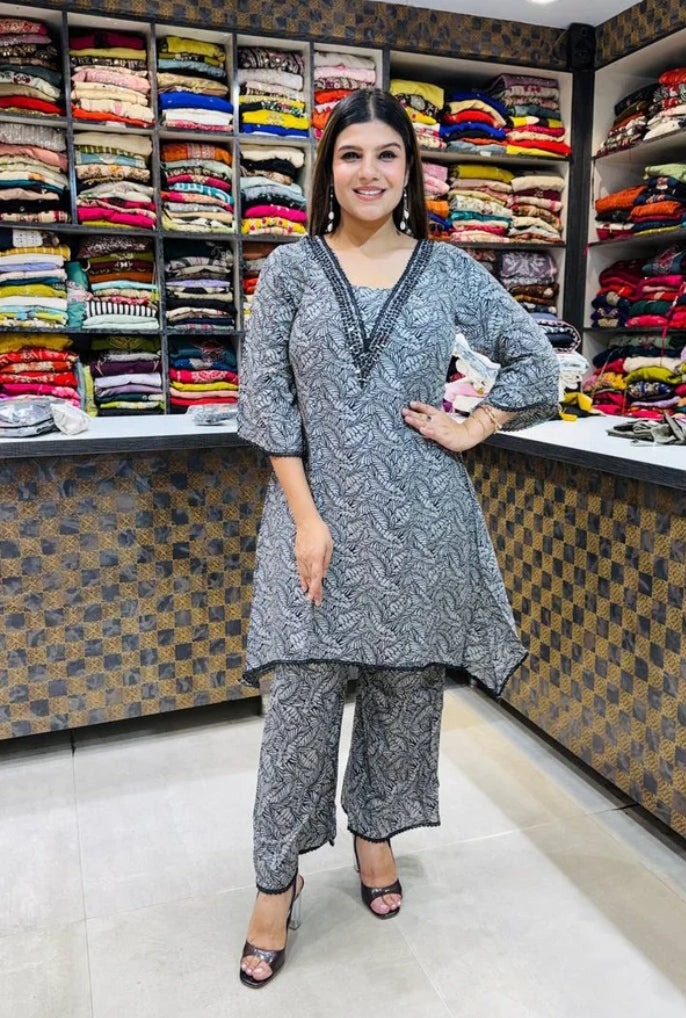 GREYSTONE™ Celebrity Style Tulip Co-ord Set: Perfect for Every Occasion