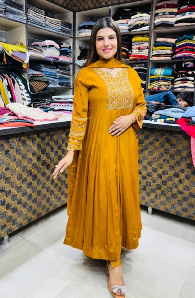 ZAREEN™ utilizes imported Chinon fabric, known for its lightweight and durable properties